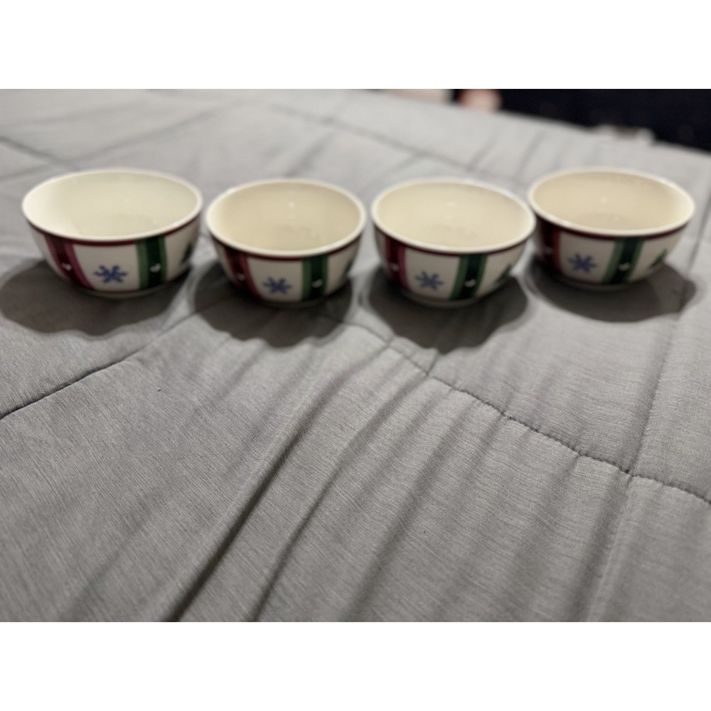 Pfaltzgraff "SNOW BEAR" Holiday/Winter/ ~ Set of 4 ~ Soup / Cereal Bowls ~‎